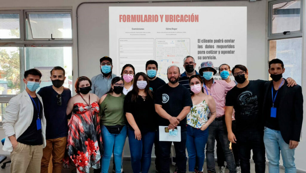 Estudiantes de Diseño y Marketing Digital realizan propuesta de sitio web emprendedor de la Comuna de Peñalolén