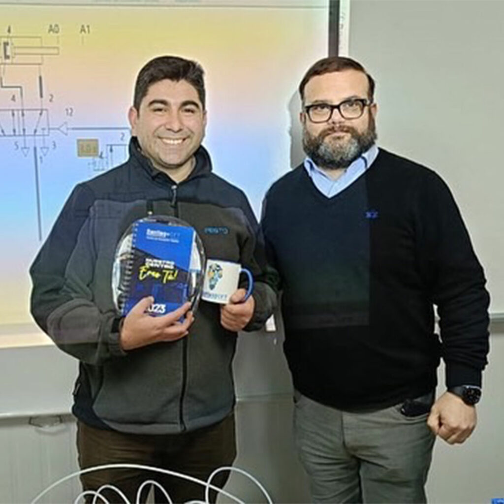 Festo Chile visitó las dependencias de Santiago CFT y realizó una charla interactiva vinculada a la automatización industrial